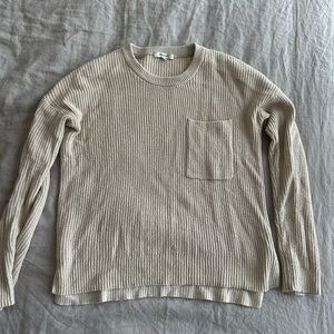 Madewell Sweater, Tan, size S